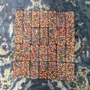 Colorful Beaded Coasters Set